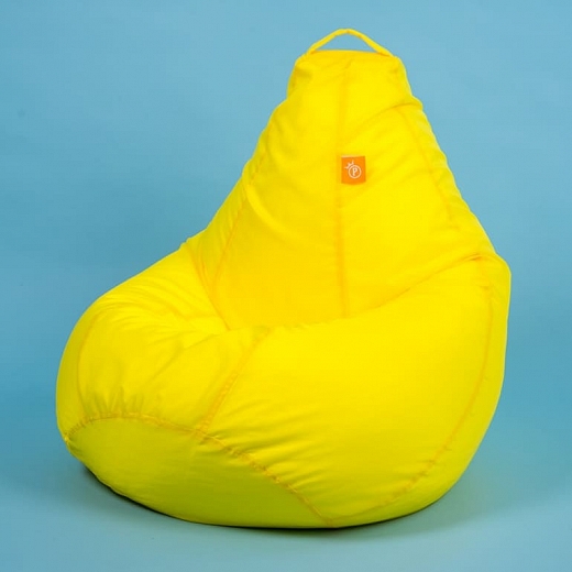 Кресло груша "Bormio" оксфорд luxe - желтый