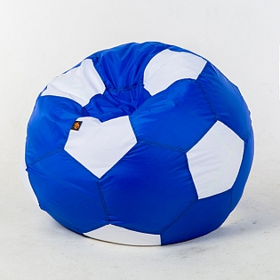 Мяч "Bari" оксфорд - синий/белый