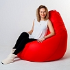 Кресло груша "Bormio" оксфорд luxe - красный,#3
