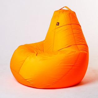 Кресло груша "Bormio" оксфорд luxe - оранжевый