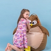 Детское кресло игрушка - сова brown,#4