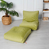 Кресло лежак "Tivoli" велюр luxe - ирландский зеленый,#3
