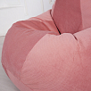 Кресло груша "Bormio" велюр - розовый,#5