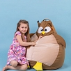 Детское кресло игрушка - сова brown,#5