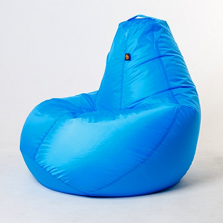 Кресло груша "Bormio" оксфорд luxe - голубой
